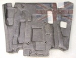 INSULATION BONNET PAD - DEFENDER FROM VIN TA974653 TO XA169142