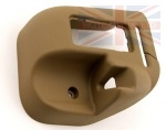 LEFT HAND REAR BEIGE SEAT BELT ESCUTCHEON - DISCOVERY 2 
