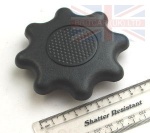 SEAT ADJUSTER HANDLE CAP BLACK DISCOVERY 2