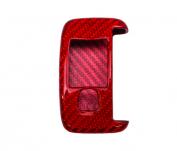 GENUINE CARBON FIBRE KEY COVER - RED - DISCOVERY 5 - DISCOVERY SPORT - RANGE ROVER VOGUE + SPORT + EVOQUE