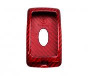 GENUINE CARBON FIBRE KEY COVER - RED - RANGE ROVER VOGUE + SPORT + VELAR