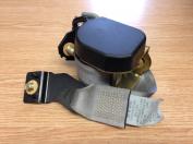 LEFT HAND FRONT NIMBUS GREY SEATBELT ASSEMBLY - JAGUAR - XJS CONVERTIBLE - FROM VIN 188105 ON