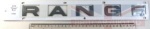 REAR BRUNEL METALLIC RANGE NAME PLATE - RANGE ROVER VOGUE L322 2002-2009 TO (V) 9A999999)