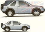 HARD BACK KIT 3 DOOR FREELANDER