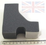 FOAM PAD - RIGHT HAND - AIR DEFLECTOR - DISCOVERY 3 - RANGE ROVER SPORT