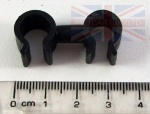 TWIN SWIVEL CLIP 10MM X 10MM FUEL PIPE - DEFENDER - DISCOVERY 1 - P38 RANGE ROVER