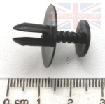 TRIM CLIP BLACK PLASTIC DEFENDER 2007 ON