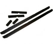 TREAD PLATE KIT BLACK 110 DEFENDER