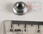 NUT M5 FLANGED HEAD