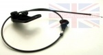 BONNET / HOOD RELEASE CABLE - LEFT HAND DRIVE - RANGE ROVER VOGUE