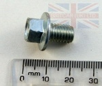 SCREW M8 X 12MM FLANGED HEAD