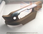 SEAT CUSHION VALANCE LEFT HAND - SAND - RANGE ROVER L322 VOGUE