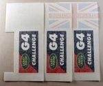 DECAL  'G4 CHALLENGE'  RRS-DIS3