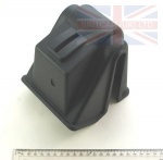 SEAT BACK HINGE COVER - RIGHT HAND REAR - COUNTY STATION WAGON 110 - DEFENDER 2007 ON