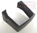 SINGLE RIGHT HAND REAR BLACK BUMPERETTE - MILITARY DEFENDER WOLF AND LAND ROVER SERIES 111