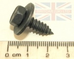 SCREW 6.3 X 19MM BLACK - WITH WASHER - SELF TAPPING L322 - RANGE ROVER