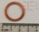 COPPER DRAIN PLUG WASHER 18 X 24 X 1.5 - EVOQUE - DISCOVERY SPORT