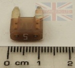 MINIFUSE - TAN - 5AMP - RANGE ROVER SPORT + EVOQUE + NEW RANGE ROVER 2022 ON - NEW DEFENDER - DISCOVERY SPORT + 5