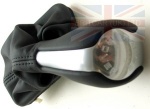 GEAR SHIFT LEVER - LEATHER WITH METAL INSERTS  - RANGE ROVER VOGUE L322 FROM VIN AA315870 TO 2012