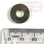 STANDARD FRONT DOOR LATCH MECHANISM WASHER - DEFENDER 1987-2006 FROM (V) AA270227