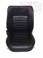 SEAT BACK L/H VINYL COUNTY TYPE DEF