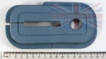 SEATBELT ESCUTCHEON REAR LEFT HAND BLUE DISCOVERY