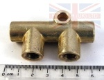 T PIECE BRAKE PIPE REAR ABS - DISCOVERY 1 - RANGE ROVER CLASSIC