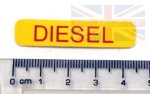YELLOW AND RED LABEL - DIESEL -  RANGE ROVER CLASSIC