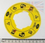 DECAL COOLANT WARNING - EXPANSION TANK - DISCOVERY 2