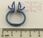 OMEGA CLIP 17 X 13MM BLUE 6.5MM HOLE