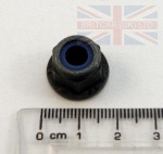 NUT M8 NYLOC FLANGED