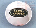 CENTRE WHEEL CAP - CHROME SHADOW - GREEN / GOLD - POLISHED - RANGE ROVER VOGUE