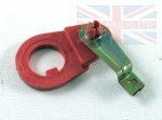 RIGHT HAND FRONT DOOR HANDLE LOCK LINK -  RED - RANGE ROVER CLASSIC