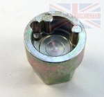 LOCKING WHEEL NUT KEY CODE J - DEFENDER - DISCOVERY 1 + 2 - P38 RANGE ROVER