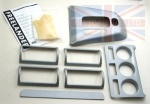SILVER INSTRUMENT PANEL TRIM INLAY KIT - FREELANDER 1