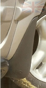 PAIR OF BLACK FRONT MUDFLAPS KIT - FREELANDER 1 FROM 2A000001