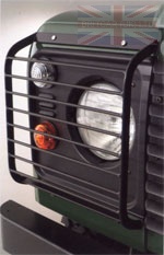 PAIR OF EXTERIOR PROTECTION - FRONT HINGED RECTANGULAR LAMP GUARDS - DEFENDER FROM 2A622424
