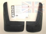 PAIR OF REAR MUDFLAPS - SUITABLE FOR THE RANGE ROVER P38 WITH THE SINGLE EXHAUST