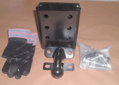 TOW BAR ADAPTOR - 3 POSITION 50MM BALL - DISCOVERY 2