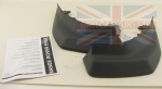 PAIR OF FRONT MUDFLAPS - SUITABLE FOR THE PURE AND PRESTIGE RANGE ROVER EVOQUE