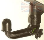 DETACHABLE TOW BAR SWAN NECK NRR