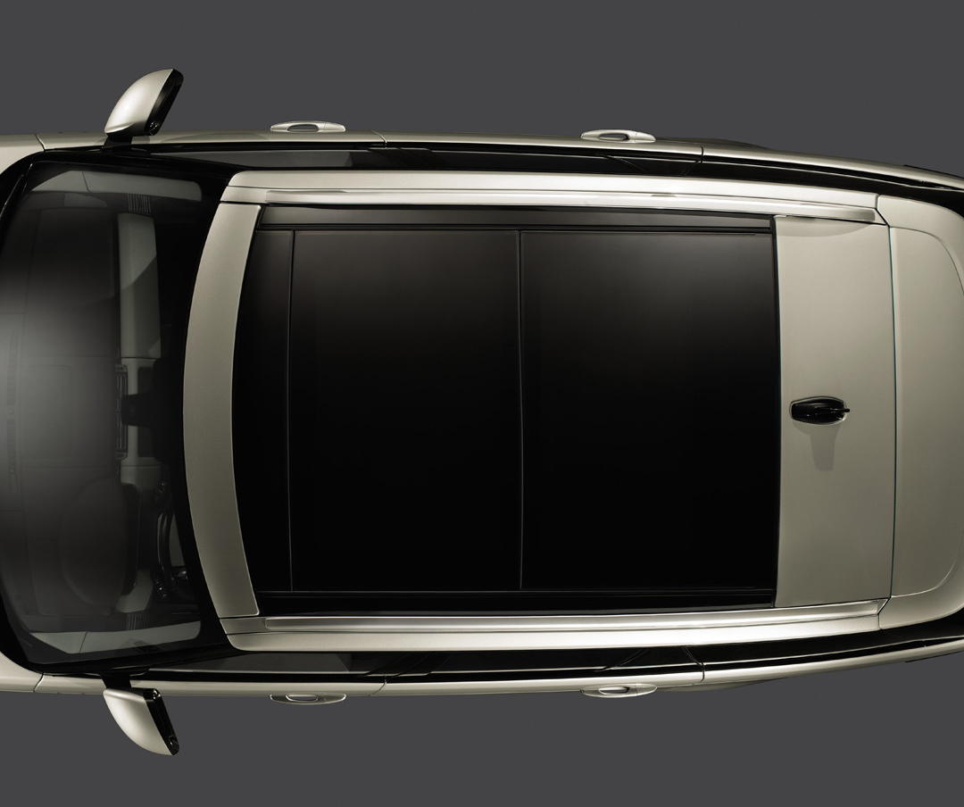 FINISHER - ROOF RAILS SILVER COMPLETE KIT (+) PANORAMA ROOF - RANGE ROVER L322 2013 ON