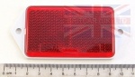 RECTANGULAR REAR REVERSE AND FOG LAMP REFLECTOR - DEFENDER FROM (V) 1A612404 TO (V) 4A684992