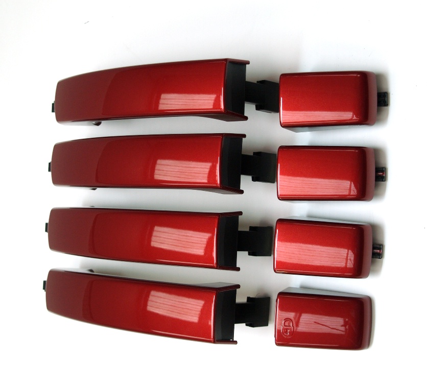 DOOR HANDLE COVER SET RIMINI RED DISCOVERY 3